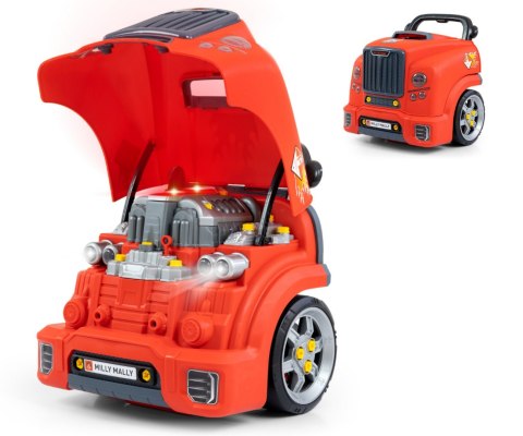 Milly Mally Silnik rozkręcalny N-gine Red