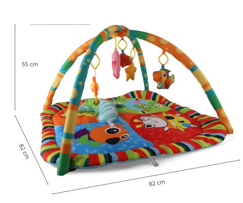 TinyMini JL624-1D Mata edukacyjna Kolorowe Zwierzątka