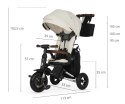 Qplay Rowerek Trójkołowy Nova Deluxe Beige
