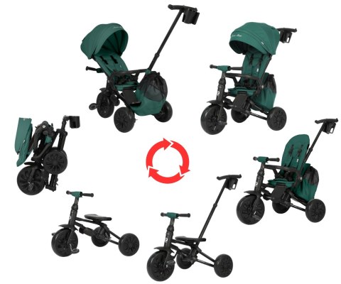 Qplay Rowerek Trójkołowy Nova Max Green