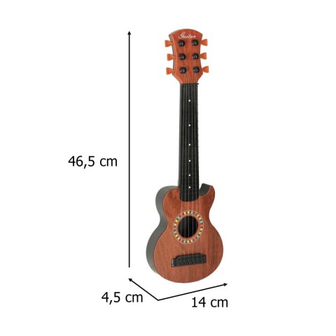 Gitara klasyczna dla dzieci drewniana 6 strun 18 cali 46,5cm