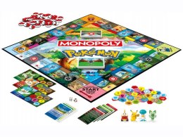 Hasbro Planszowa gra Monopoly: Pokemon - 4 figurki pio