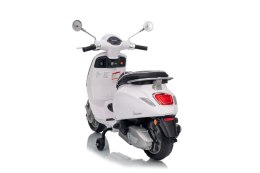Motor elektryczny na akumulator Skuter Vespa ROMA Biały