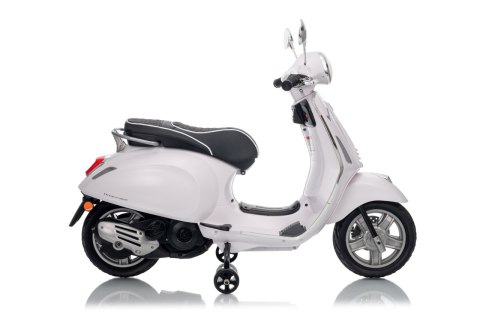 Motor elektryczny na akumulator Skuter Vespa ROMA Biały