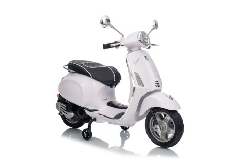 Motor elektryczny na akumulator Skuter Vespa ROMA Biały