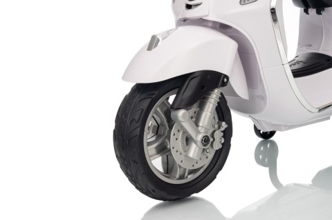 Motor elektryczny na akumulator Skuter Vespa ROMA Biały