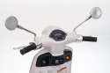 Motor elektryczny na akumulator Skuter Vespa ROMA Biały