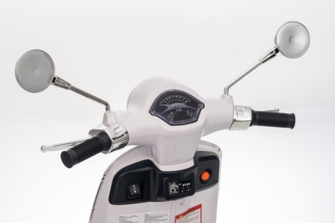 Motor elektryczny na akumulator Skuter Vespa ROMA Biały