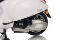 Motor elektryczny na akumulator Skuter Vespa ROMA Biały