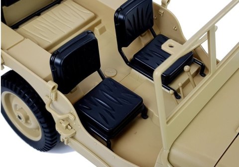 Auto Zdalnie Sterowane 4x4 Jeep 1:10 Żółte 33cm