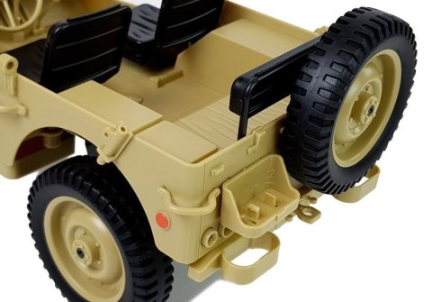 Auto Zdalnie Sterowane 4x4 Jeep 1:10 Żółte 33cm
