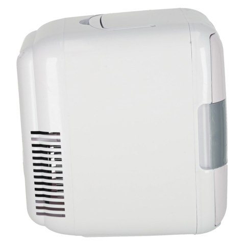 Lodówka turystyczna elektryczna samochodowa mini na jedzenie kosmetyki grzanie chłodzenie 2w1 4L biała