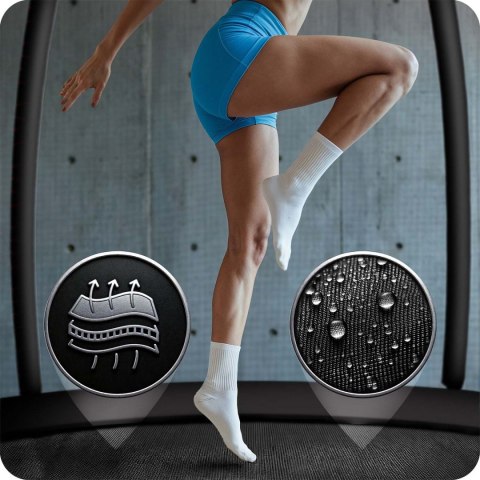 Trampolina ogrodowa profilowana 10ft/312cmz siatką wewnętrzną Neo- 