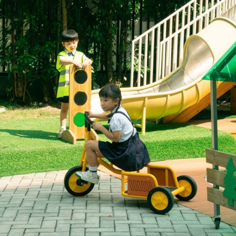 CLASSIC WORLD EDU Drewniany Sygnalizator Świetlny XXL