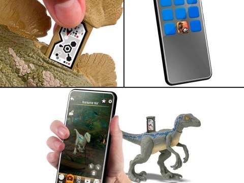 Figurka dinozaur Ceratosuchops Jurassic World dziki ryk ruchome ele