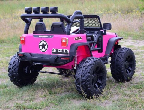 JEEP NA AKUMULATOR BROTHERS , WSPOMAGANIE KIEROWNICY, MIĘKKIE KOŁA, MIĘKKIE SIEDZENIE 24V - 400W/JEEP-JC-666