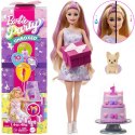 Mattel Barbie Party Unboxed lalka z serii: Urodziny + pies chihuahua