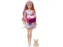 Mattel Barbie Party Unboxed lalka z serii: Urodziny + pies chihuahua
