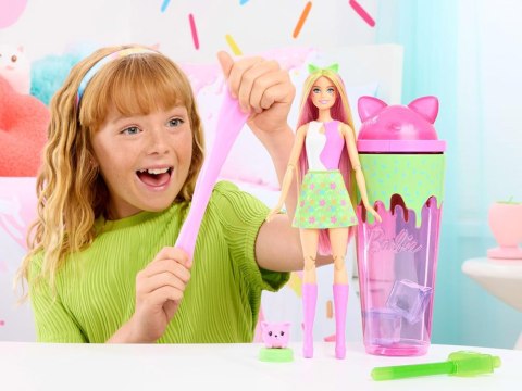 Mattel Barbie Pop Reveal lalka z serii: Shake + kot i akcesoria
