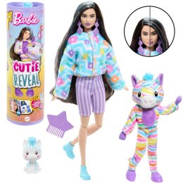 Mattel Barbie lalka Cutie Reveal Słodkie marzenia ZEBRA + akcesoria