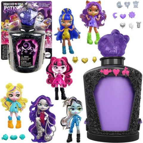 Mattel Minilalka z Monster High ELIKSIRY - lalka niespodzianka 1szt.