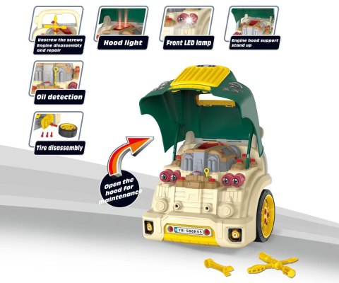 Milly Mally Silnik rozkręcalny N-gine Green