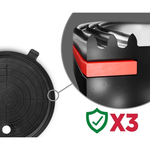 Przyssawka do płytek próżniowa elektryczna do 200 kg Humberg HM-162