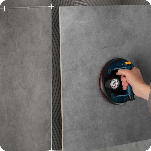 Przyssawka do płytek próżniowa z pompką do 200 kg Humberg HM-161