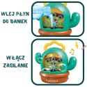 WOOPIE Kaktusowa Elektryczna Maszyna Do Bąbelków Efekty Dźwiękowe i Świetlne