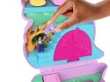 Zestaw Polly Pocket Torebka kangurek składany domek figurki