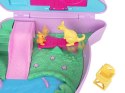 Zestaw Polly Pocket Torebka kangurek składany domek figurki