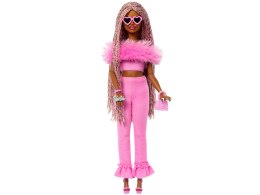 Mattel Barbie Deluxe Style różowa lalka modowa w spodniach ZA6032