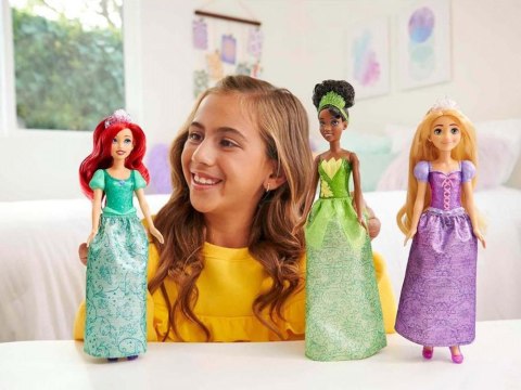 Mattel Disney Princess Zestaw 3 lalek: Ariel + Tiana + Roszpunka