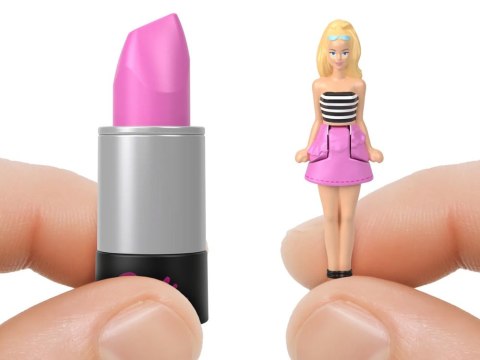 Mattel Mini Barbie Land LALKA niespodzianka w szmince Barbie lub Ken