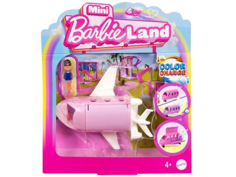 Mattel Mini Barbie Land Lalka pilotka + samolot ZA6038 A