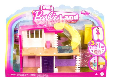 Mattel Mini BarbieLand Domek dla lalek + lalka i pupil + akcesoria