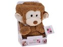 Miękki Kocyk MAŁPKA przytulanka poduszka ZA0724