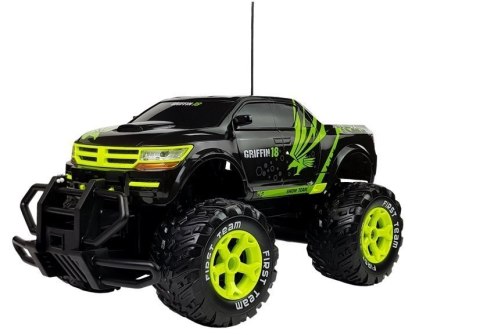 Ogromny Jeep Rampage R/C Czarny MONSTER TRUCK zdalnie sterowany