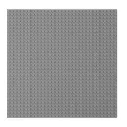 Płyta Plansza Konstrukcyjna Do Klocków Budowania Szara 40x40cm