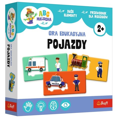 02907 GRA - Pojazdy-ABC Malucha - KAZSTUDIO SA Rodzina Treflików FSC Mix 70%