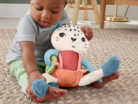 Fisher Price przytulanka sensoryczna Planet Friends Pantera ZA6045