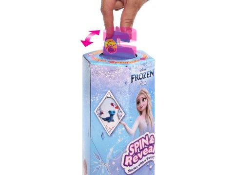 Mattel Disney Princess Frozen Spin & Reveal Lalka Elsa + akcesoria