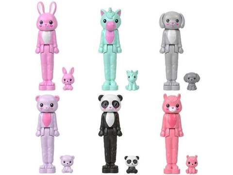 Mattel Mini Barbie Land Cutie Reveal Lalka niespodzianka w kostiumie