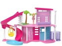 Mattel Mini Barbie Land Domek dla lalek + lalka i pupil + akcesoria