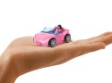Mattel Mini Barbie Land Lalka kierowca pojazdu + autko kabriolet F