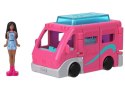 Mattel Mini Barbie Land Lalka turystka + autko kamper C