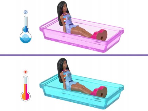 Mattel Mini Barbie Land Lalka turystka + autko kamper C