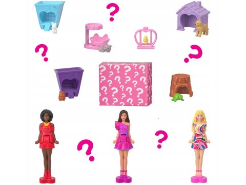 Mattel Mini BarbieLand Domek dla lalek + lalka i pupil + akcesoria