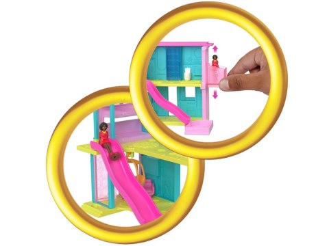 Mattel Mini BarbieLand Domek dla lalek + lalka i pupil + akcesoria