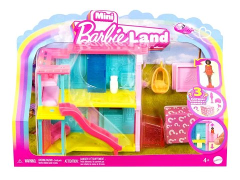 Mattel Mini BarbieLand Domek dla lalek + lalka i pupil + akcesoria